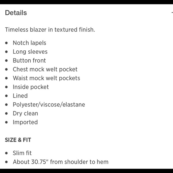 Classic Texture Blazer - Picture 4 of 6